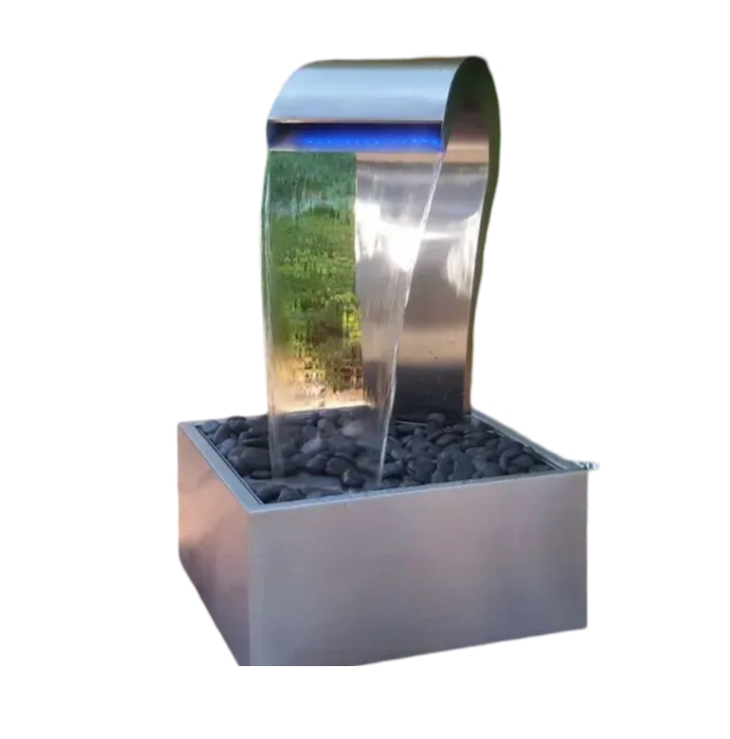 Stainless Steel Fountain Garden Decoration