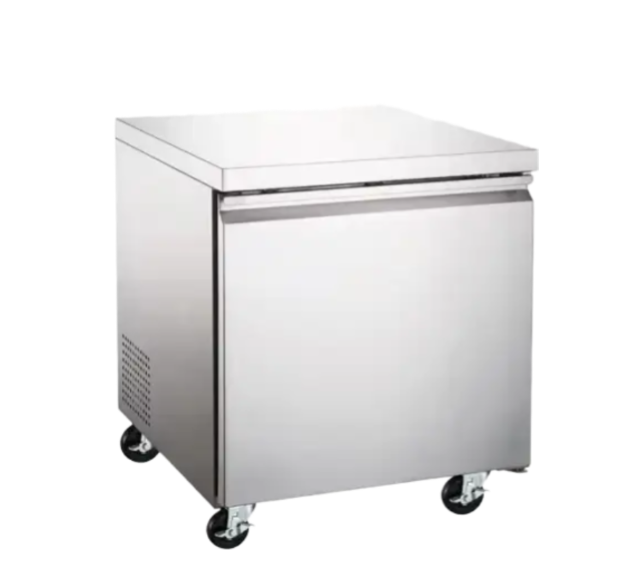 Undercounter one-door chest freezer, commercial refrigeration equipment_UUC27F-HC-Refrigeration Equipment