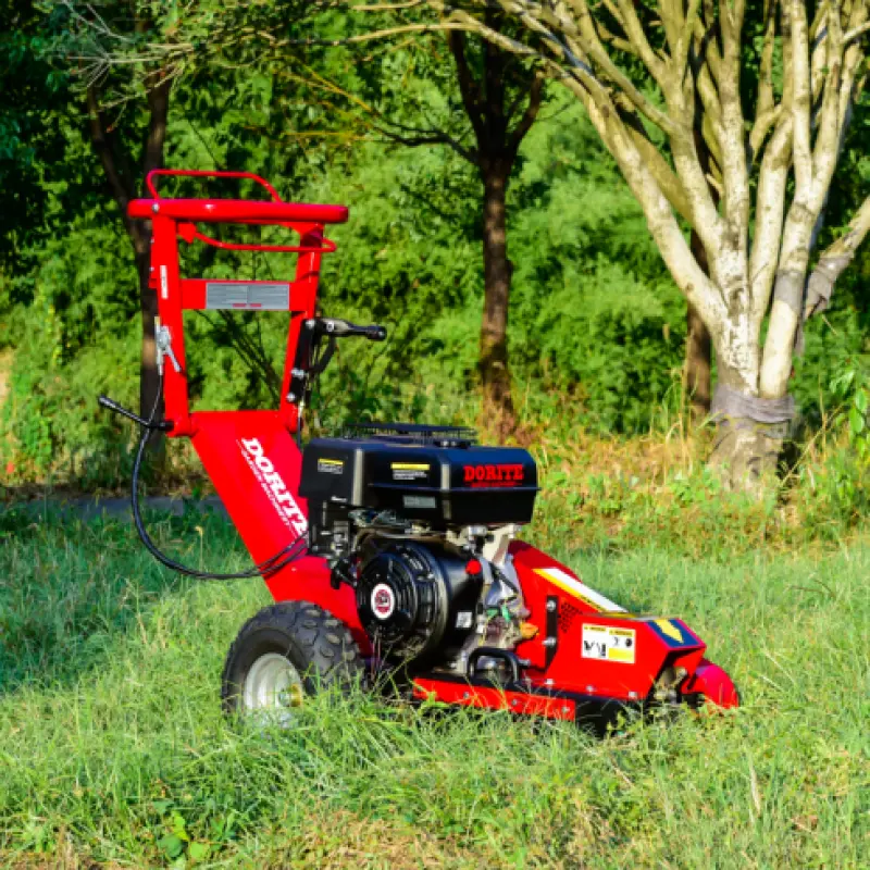 15hp Gasoline Powered Professional Mini Wood Stump Grinder Tree Stump Grinder Forestry Machinery