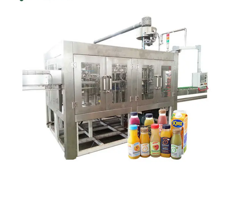 Industrial Fruit Juice Processing Line Drink Production Line Juice Filling Machine