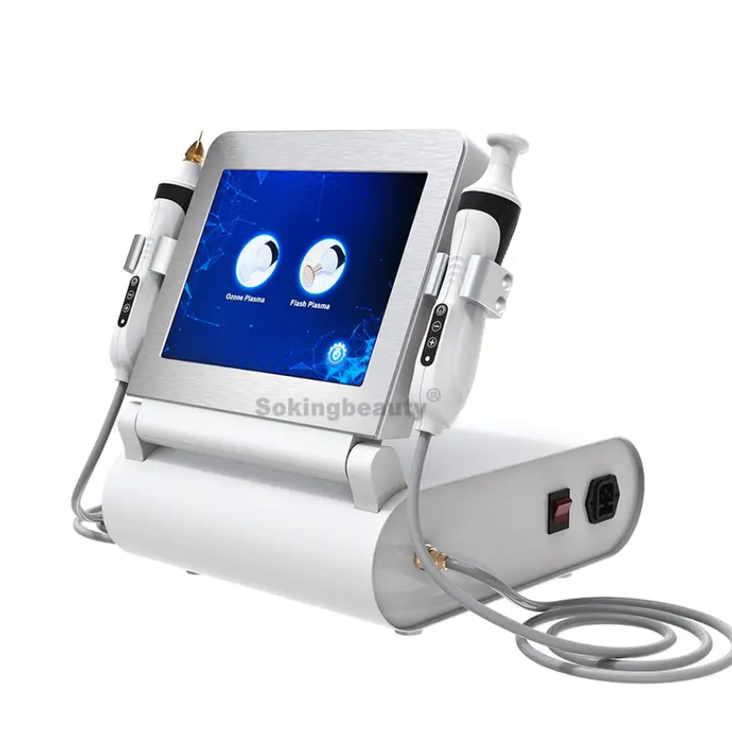 Face Lifting Electric Massage Facial Beauty Device Plasma Led Light Therapy Skin Clean Portable Equipment