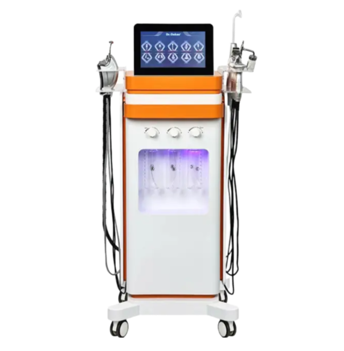 4 in 1 Diamond Microdermabrasion Machine Facial Care Salon Equipment for Personal Home Use with Diamond Grinding Head