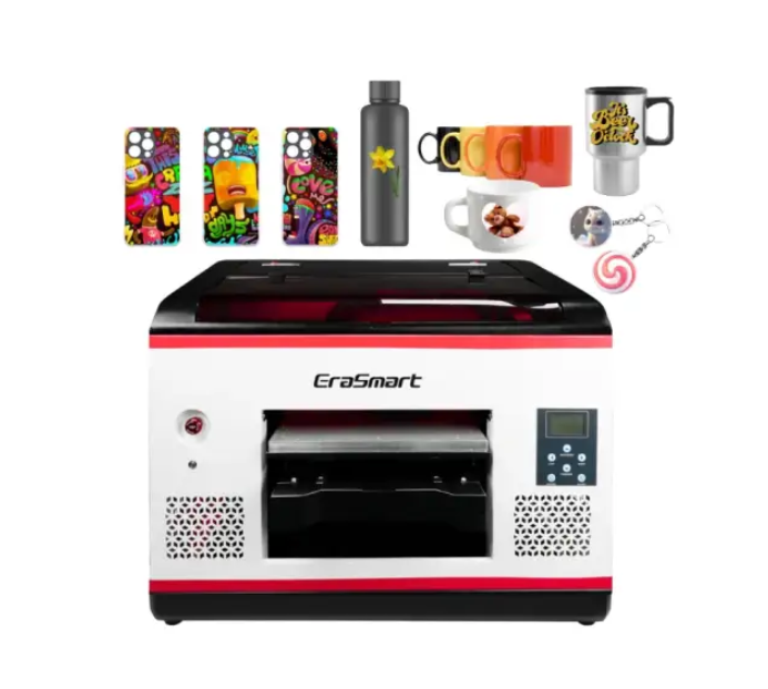 Era smart A4 A3 Small Desktop UV Flatbed Printer