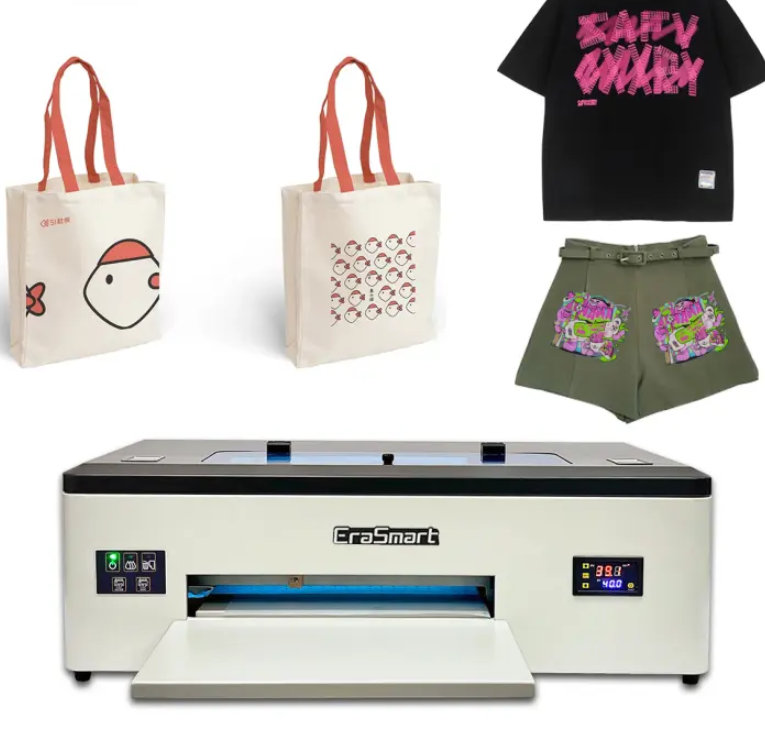 Erasmart Digital A3 Inkjet T-Shirt Printing Machine Heat Transfer PET Film DTF Printer