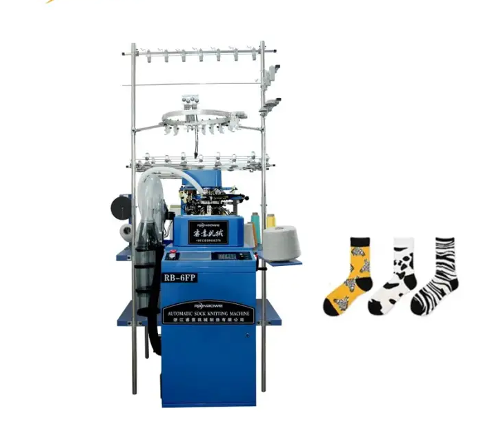 Automatic Sock Knitting Machine for Manufacture Model: 6F-606