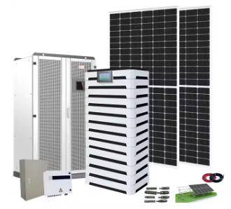 50kw Hybrid Photovoltaic Commercial Solar Complete Power System