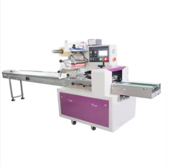 Automatic Horizontal Biscuits moon Cake egg roll empanadas Cookies Food Pillow Packaging Machine