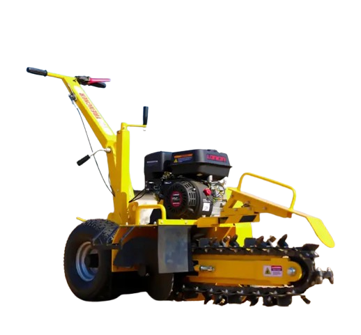 7hp CE EPA Gasoline Engine Mini Line Irrigation Trencher