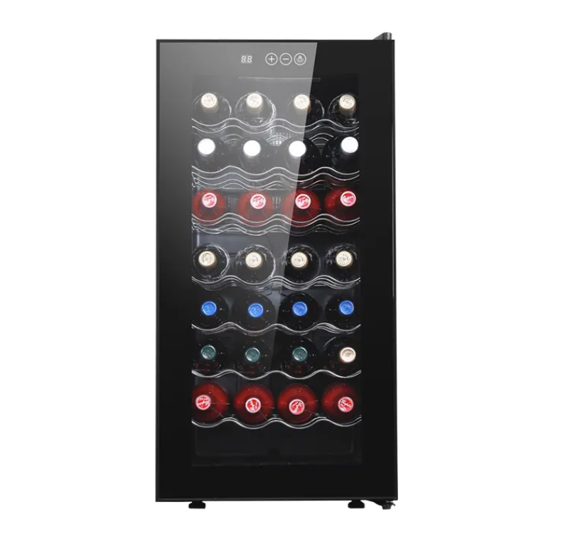 Wine Display Cooler 78L 32 Bottles Wine Refrigerator Cabinet Fridge Luxury Wine Cabinets