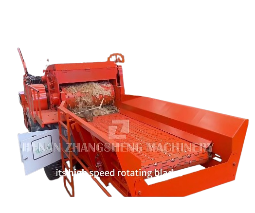 High End horizontal wood chipper