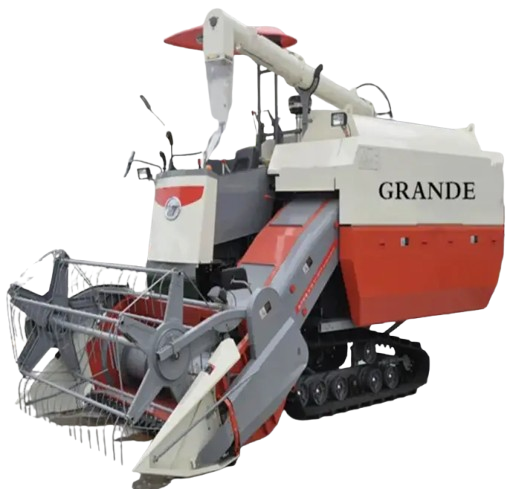 Farming harvester Wheat and rice combine harvester