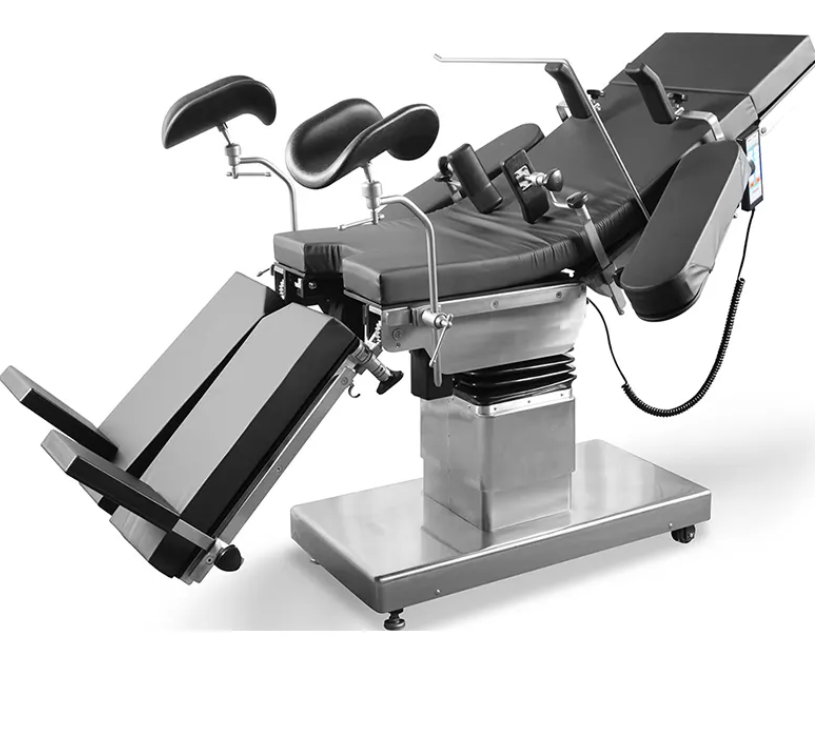 A100-4A SAIKANG Stainless Steel Movable Adjustable Electric Surgical Medical Operating Table