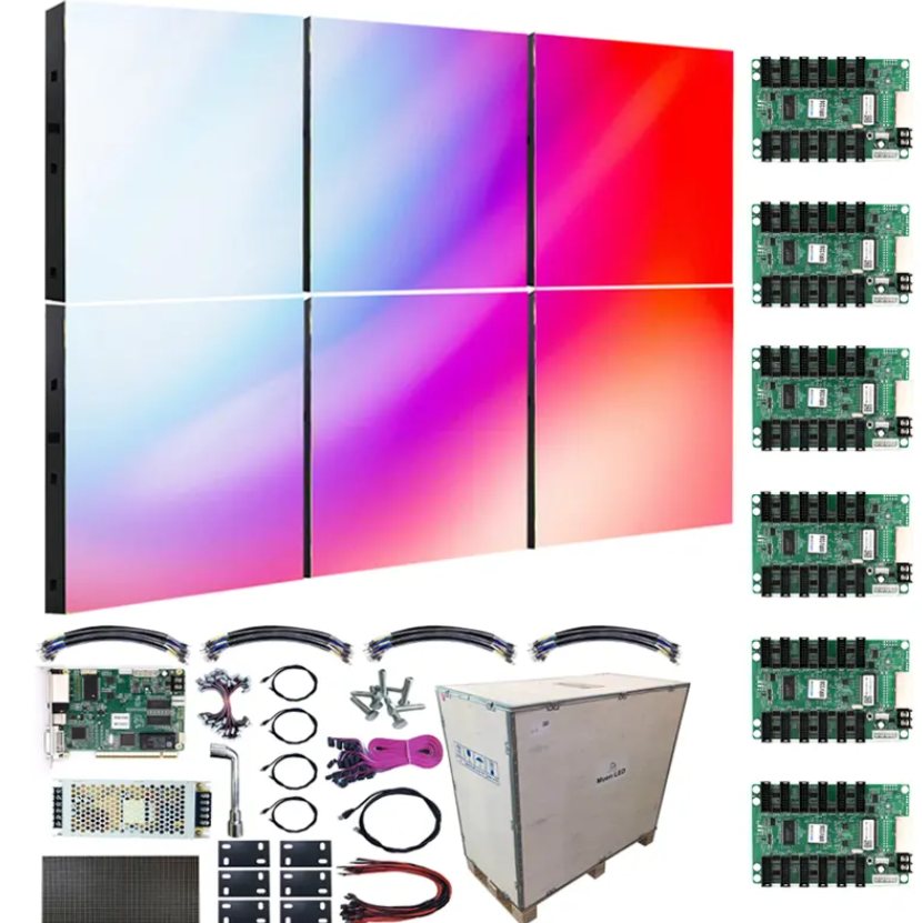 AS10 set 6 patch led billboard Outdoor advertising HD  Muen P10