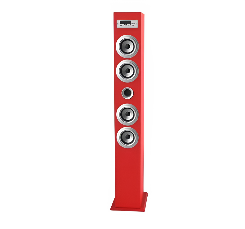 Tower Speaker with USB,TF,FM,Remote Multimedia Wireless Stereo Speaker Indoor Home Theatre System