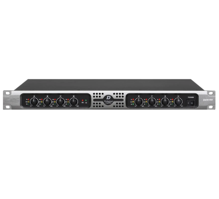 8-Channel 1U Rack Mount Digital Power Amplifier DX8 8*250Watts 4Ohms Sound Equipment, Speakers, Subwoofer Switching Power