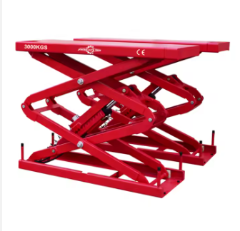 3T Inground Scissor Car Lift for Auto Repair Shop