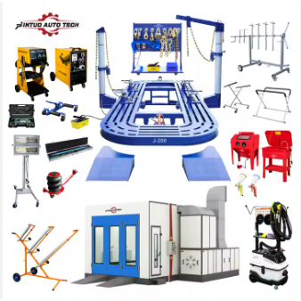 Automotive Combo Car Bench Frame Machine Spray Booths Tools Workshop and Garage Equipment