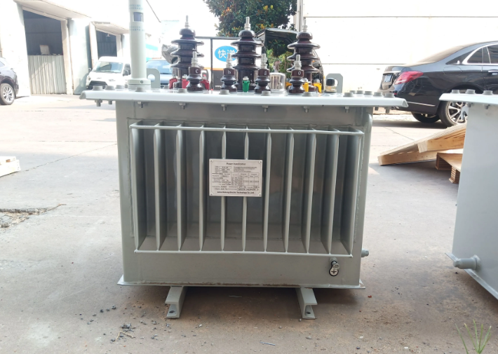 Three-phase 50kva oil-immersed transformer, 11kv/400V SLD