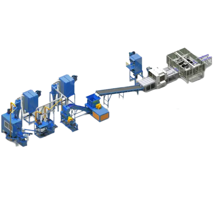 Solar Panel Manufacturing Line Photovoltaic Panel Recycling Machine Plant From SUNY GROUP