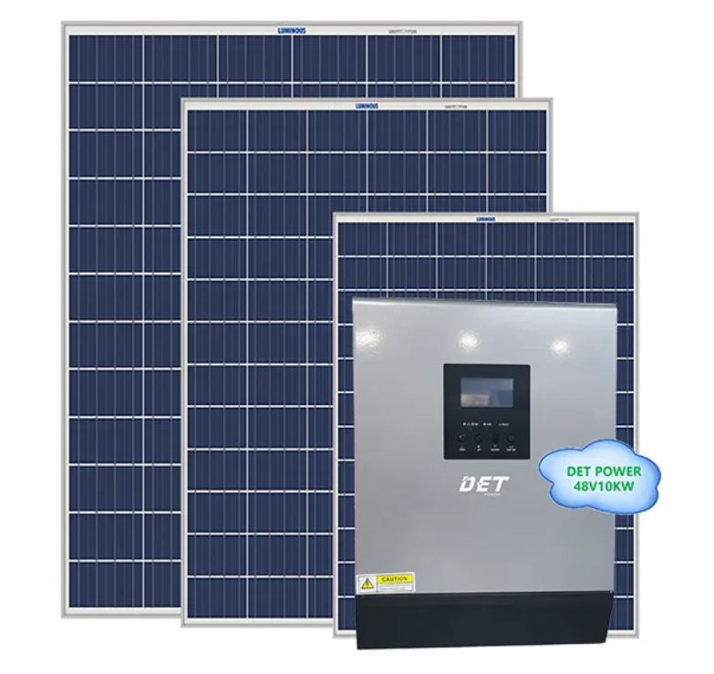 10kW Wind Solar Hybrid Solar Diesel Generator Hybrid System with Tesla Powerwall and LiFePO4 Battery Solar Pad