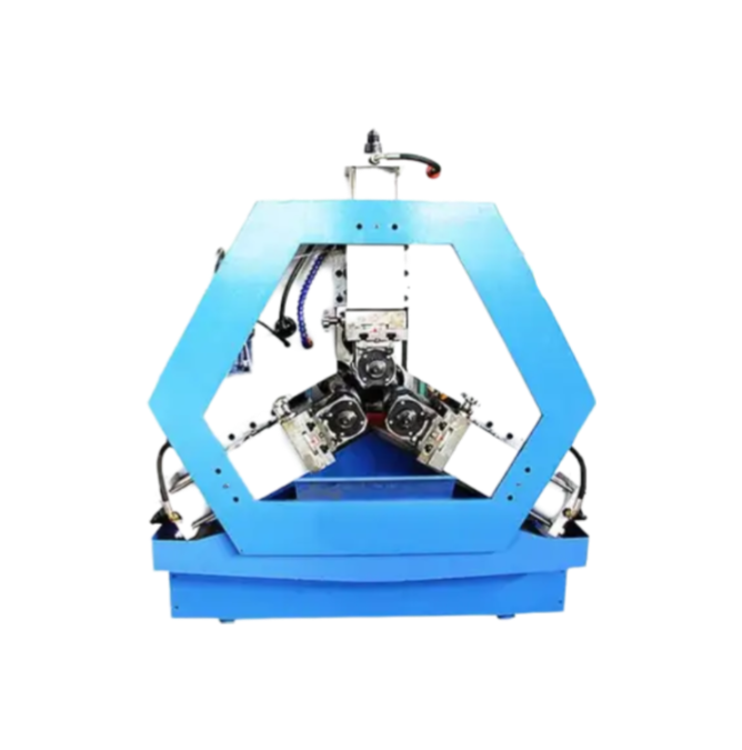 High Precision Nipple Small Hydraulic Three Axis Thread Rolling Knurling Machine With Reliable Motor and Engine