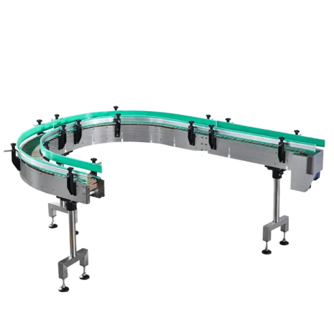 MTW plastic chain mini portable food industry conveyor for bottles feed