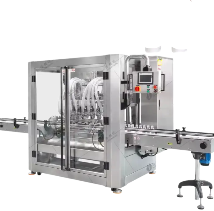 Automatic  Wine Ketchup Bottle Washing Filling And Capping Line Jam Liquid Filling Packaging Machine