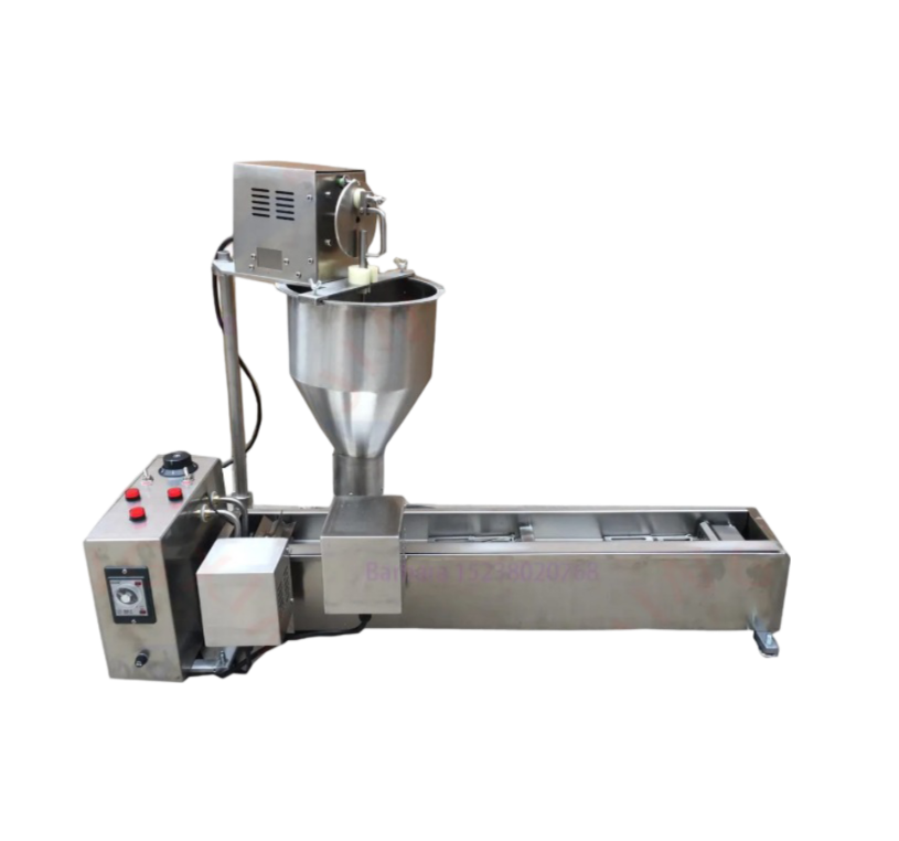 Commercial Doughnut Fryer Chocolate Glazing Machine Donut Making Machines