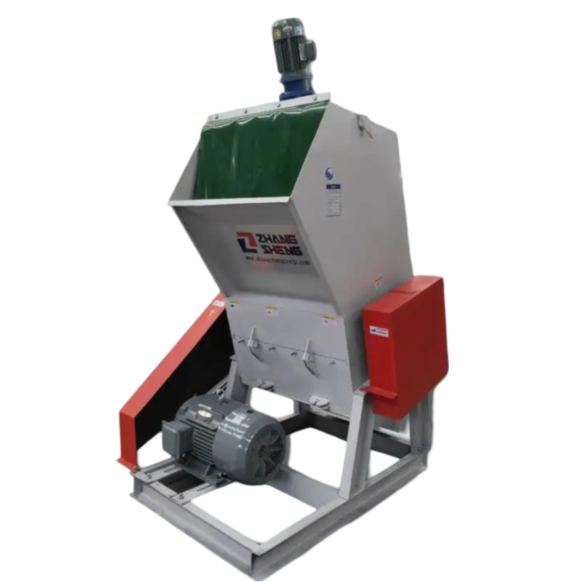 Plastic Crushing Machine HDPE PVC Plastic Pipe Crusher with Claw Knives