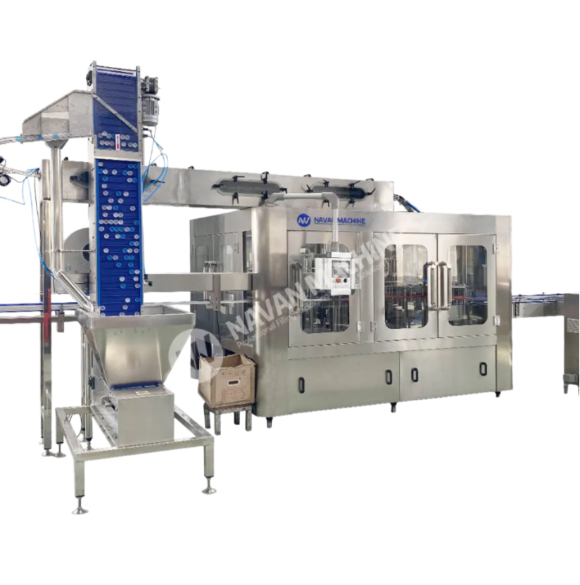 NAVAN Automatic Drinking Water Bottling Filling Machine Plant