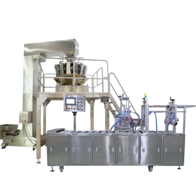 Cup Filling and Sealing Packaging Machine