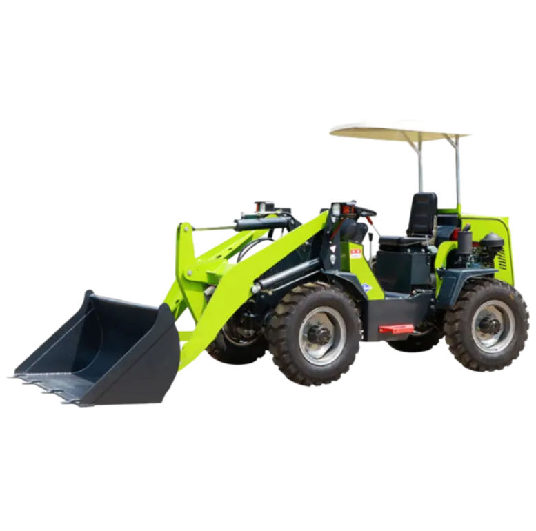 400kg-6ton Mini Backhoe Wheel Loaders Top EPA ZL rcm Mini Front End Loader Small Diesel, Electric Loader