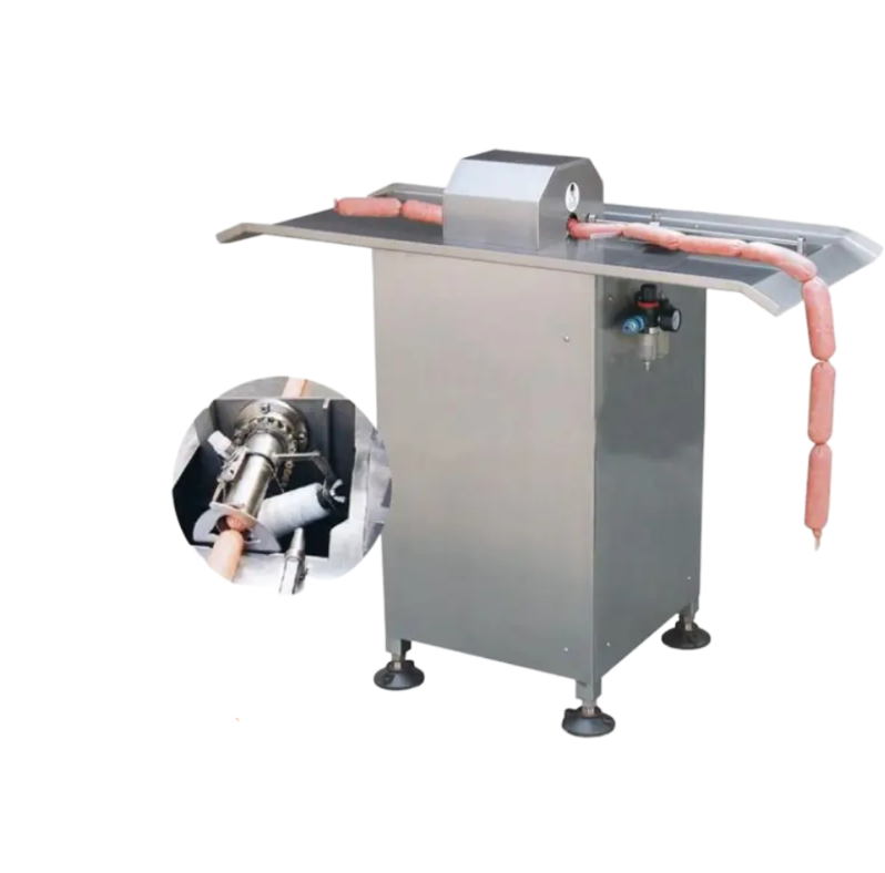 Sausage linker machine (Sausage tying knotting machine)