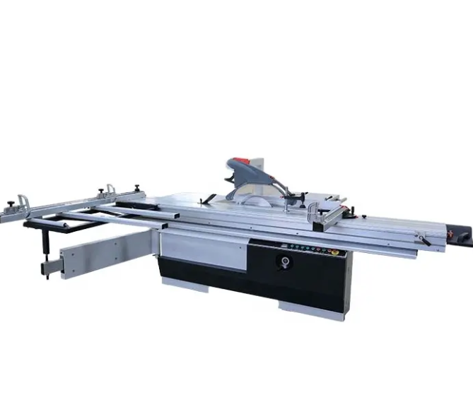 388 mm Delilai Woodworking Cutting Sliding Table Panel Saw Machine