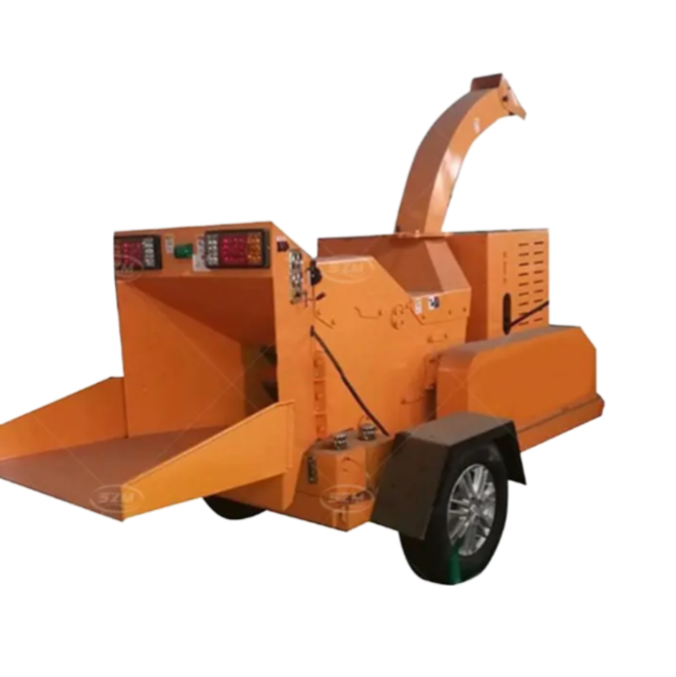 Chipper Crusher and Leaf Crusher Machine