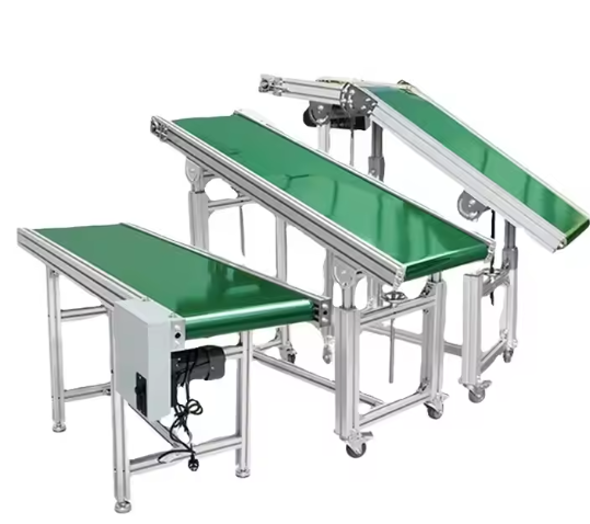 Energy Saving Mini Smart Transporter Trolley Belt Conveyor System – Efficient And Reliable Material Transport