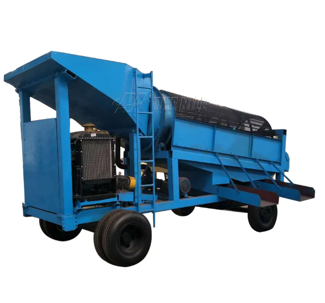 Mobile Trommel Gold Wash Plant