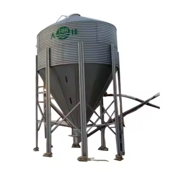 Farm Use Chicken Pig Small Silo Poultry Feeder For Corn And Grain