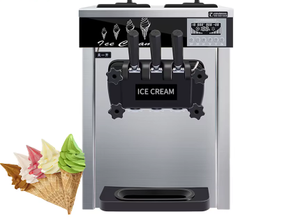 2+1 Flavors Ice Cream Machine for Business