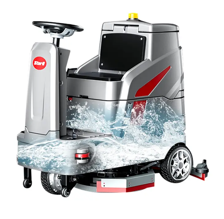 Wachtel Single Disc Ride-On Floor Scrubber Machine