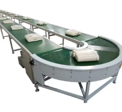 Assembling and conveying equipment for circular household appliances assembly line belt conveyor