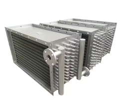 Aidear Electric Power Industry Application Tube Finned Heat Exchanger: Copper Tube with Aluminum Fin