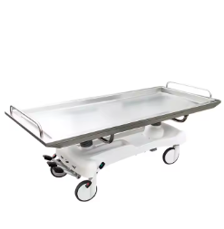 Stainless Steel Funeral Mortuary Dead Body Transfer Stretcher with Corpse Trays