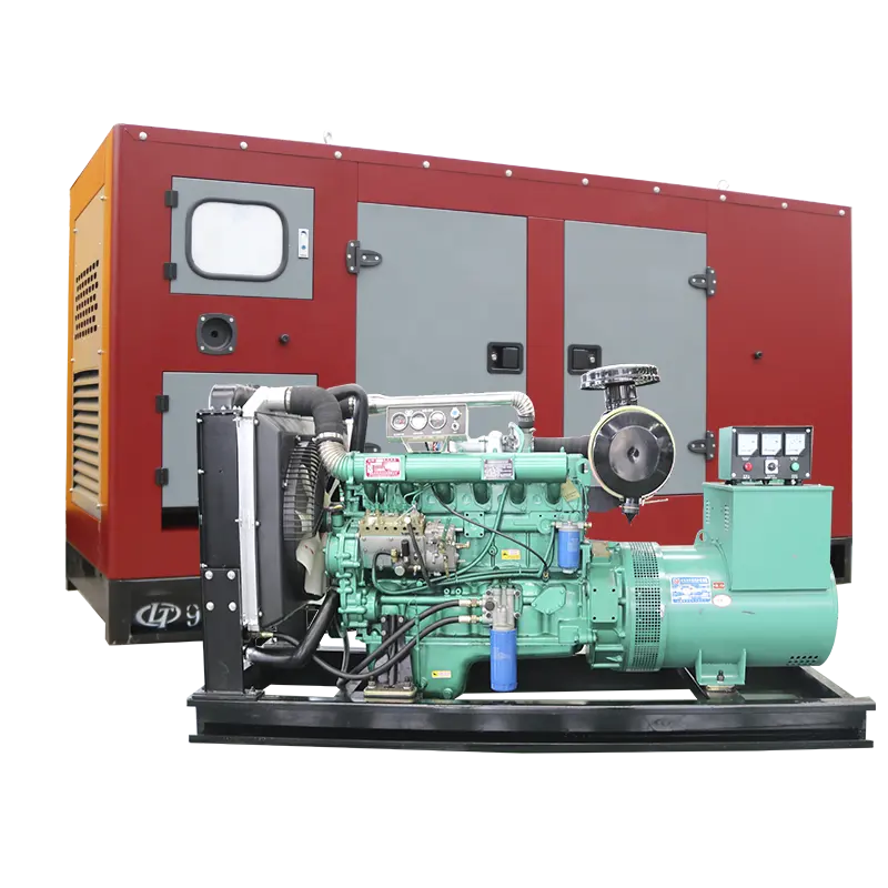 100kw silent generators 125 kva diesel silent power plant generator