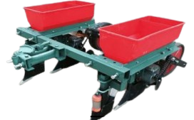 2 line corn seeder attachment for diesel walk behind tractor