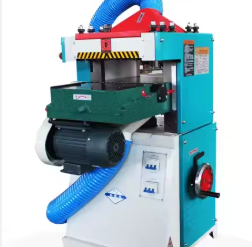 double side wood planer machine 6KW thicknesser wood planer for wood working is of high efficiency