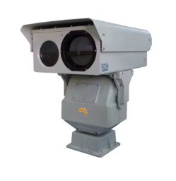 long distance night vision dual sensor 360 outdoor ptz thermal imaging ir camera with thermal imager and optical lens