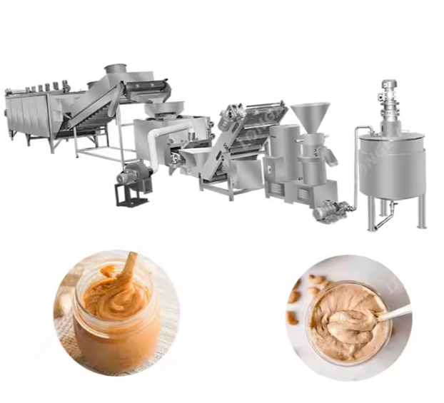 Peanut Butter Machine Line Processing Industrial Peanut Butter Production Line