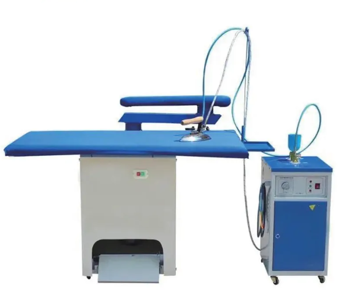 Commercial Laundry Equipment Air Suction Vacuum Ironing Table