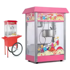 Pop Corn High Full Gas Commercial Automatic Popcorn Machines